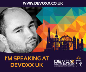 Devoxx UK 2017 speaker button - Sanne Grinovero