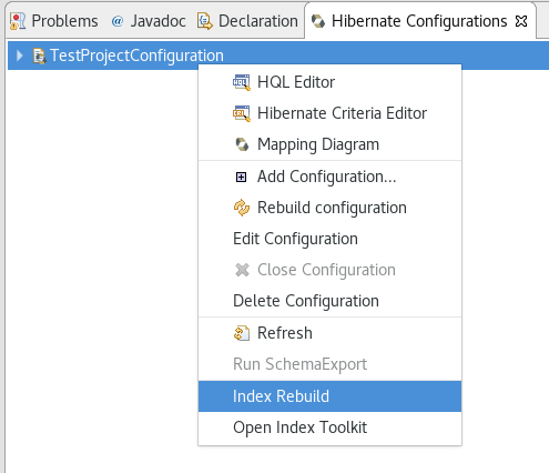 hibernate index